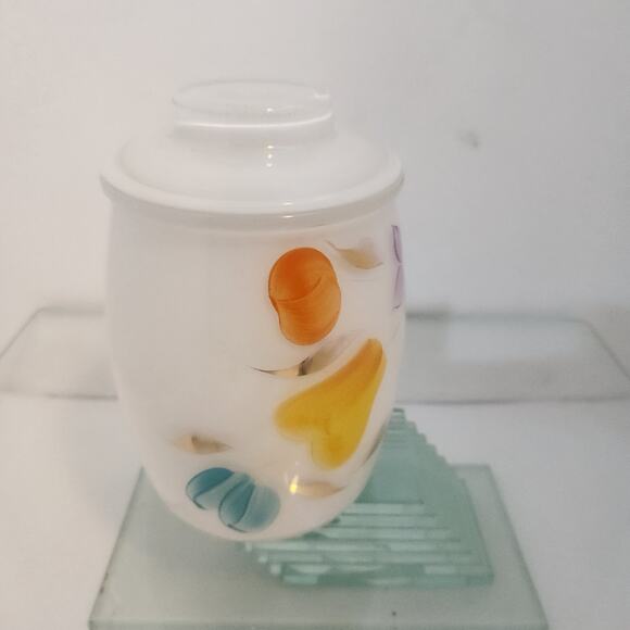 Vintage Bartlett Collins Glass Canister 6 inches tall - Picture 4 of 6